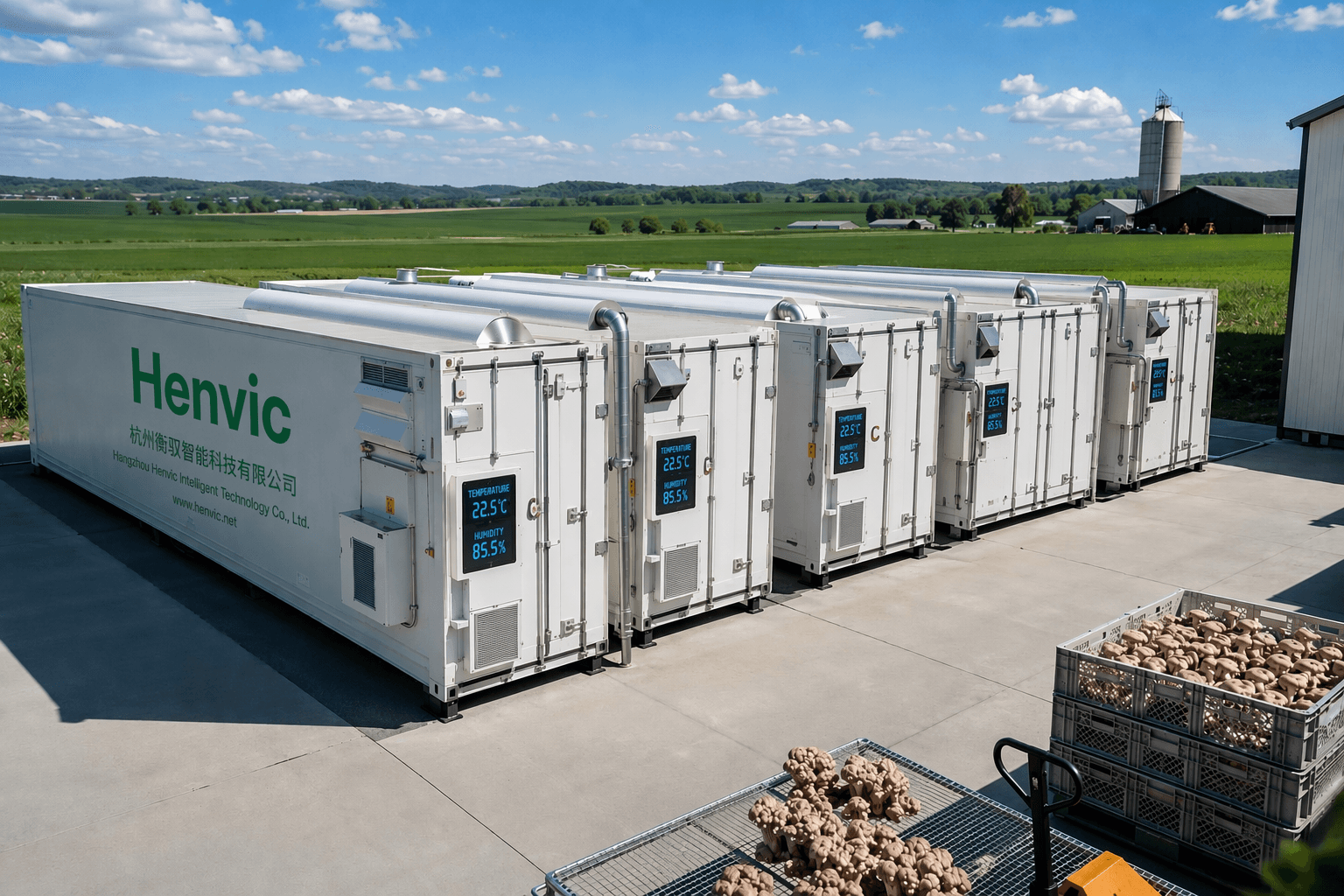 Gran Caja de Cultivo de Hongos de Granja