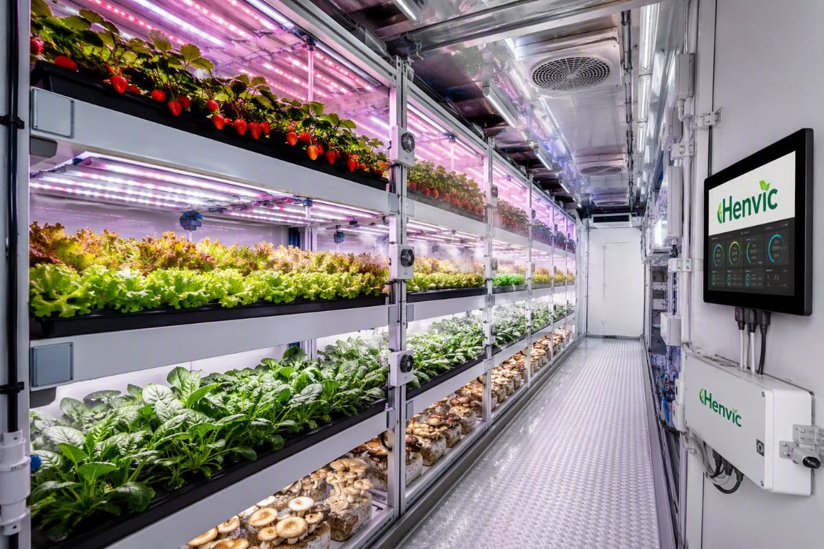 Fábrica de plantas en contenedor Henvic, vista 2