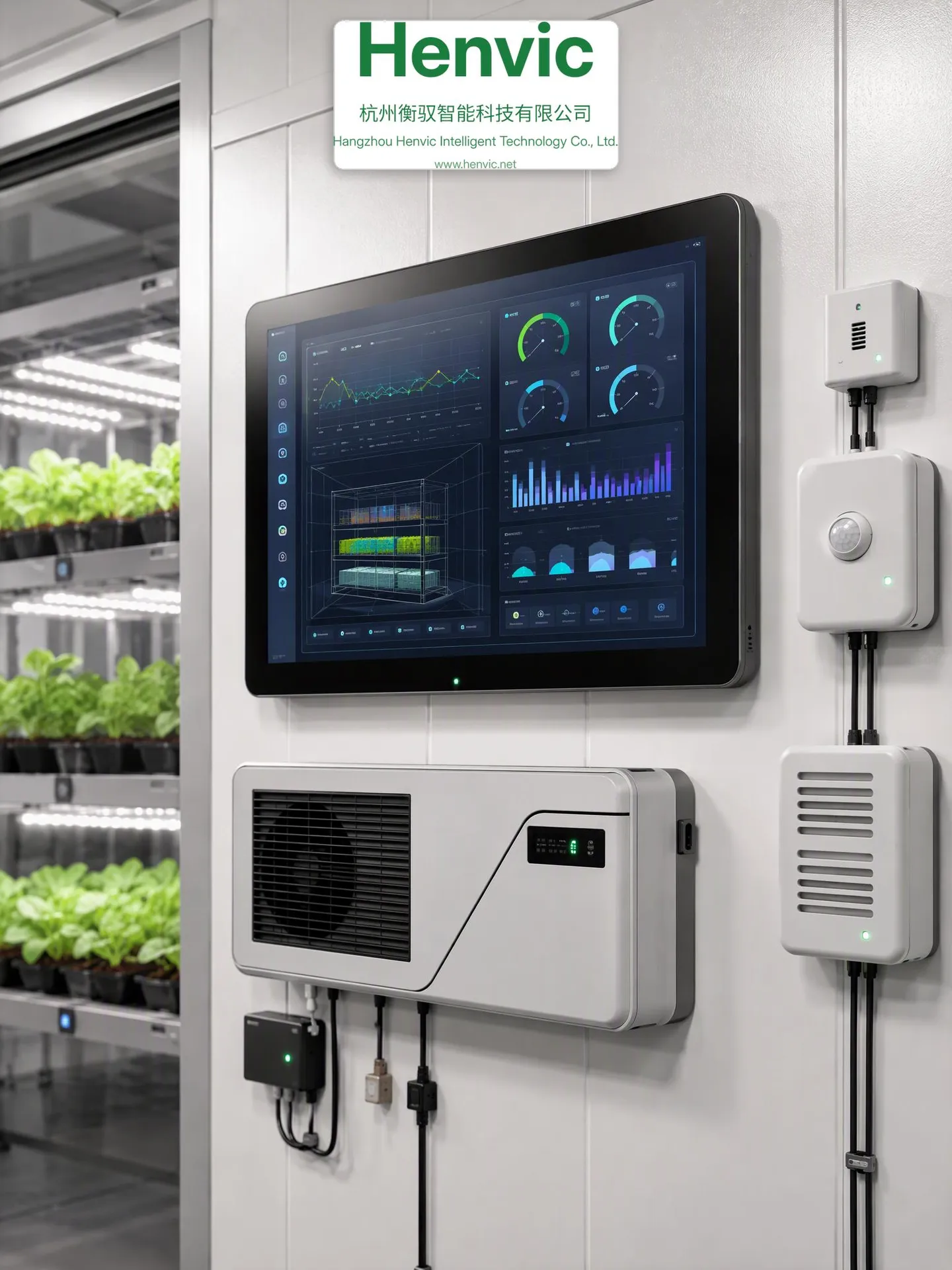 Sistema de cultivo hidropónico vertical en el interior de la cabina de cultivo