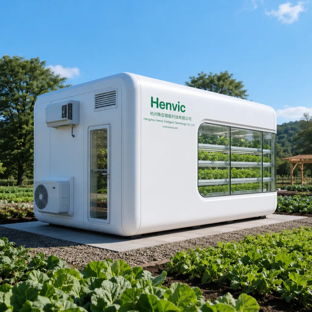 Gran Cabina Inteligente de Cultivo de Frutas y Verduras