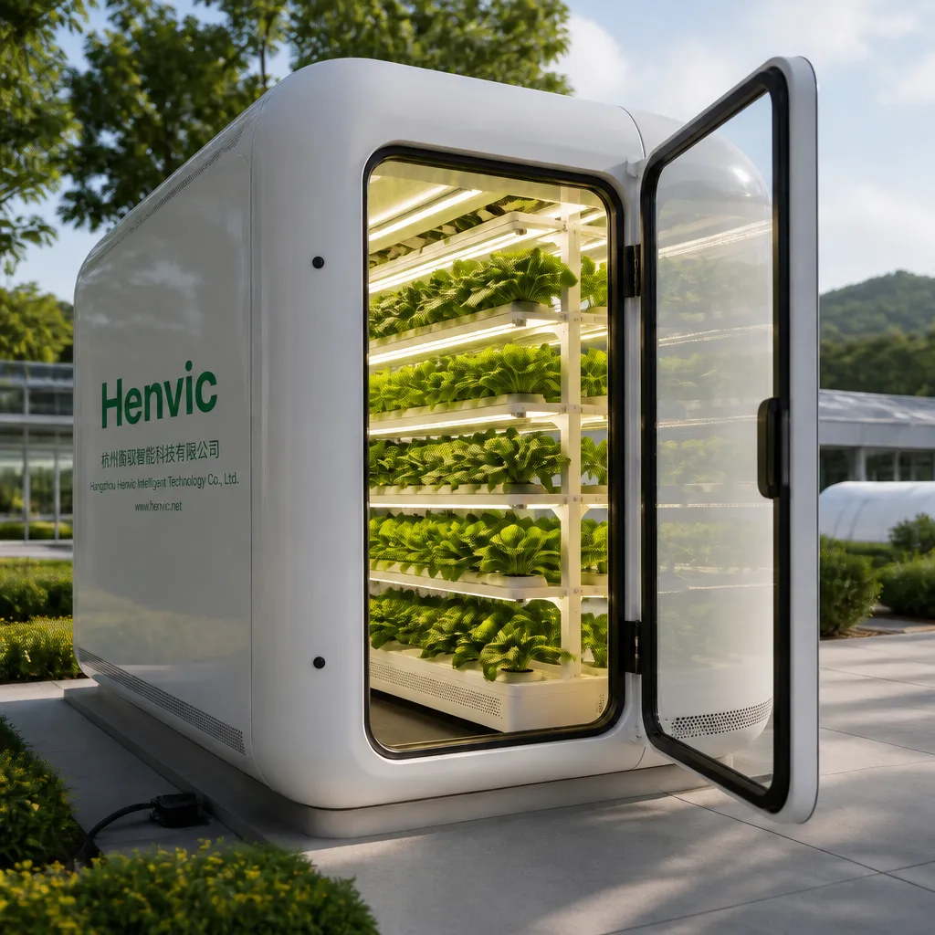 Cabina inteligente de cultivo de frutas y hortalizas de gran formato Henvic — vista 2