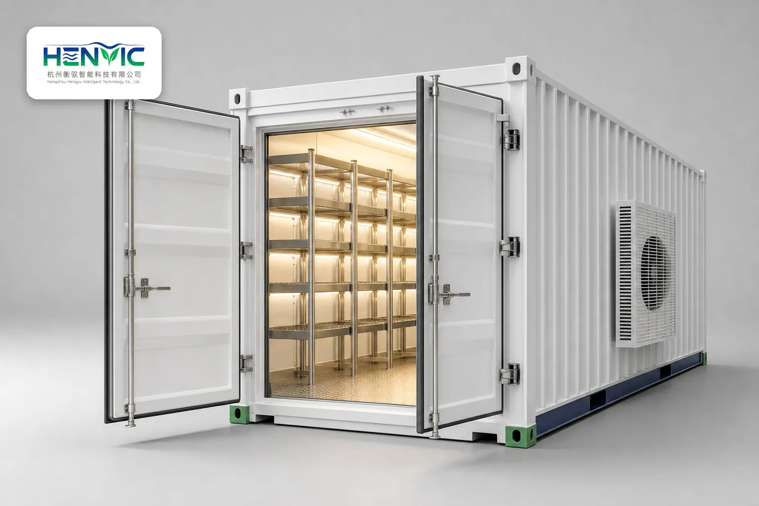 Containerized Cultivation Technology for Coriander