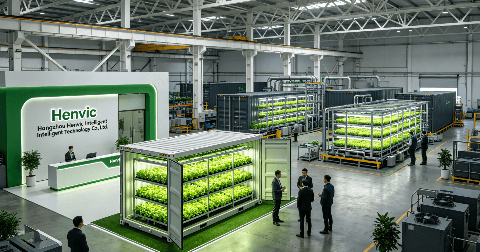 Proyecto de cultivo de vegetal Yulancai en Hebei